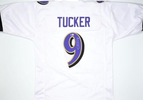 Justin Tucker Signed Jersey (Beckett)