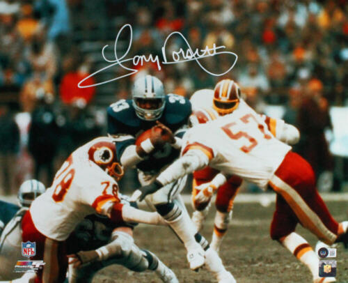 Tony Dorsett Autographed/Signed Dallas Cowboys 16x20 Photo Beckett