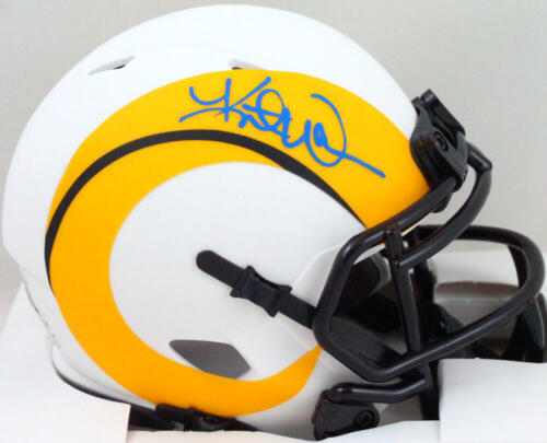 Kurt Warner St. Louis Rams Signed Autographed Riddell Mini Helmet