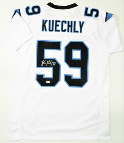 Luke Kuechly Framed Signed Jersey Beckett Autographed Carolina Panthers