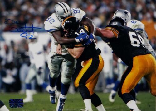 AARON JONES SIGNED AUTOGRAPHED GREEN BAY PACKERS VS COWBOYS 8x10 PHOTO JSA