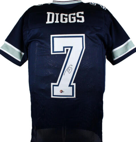 Trevon DIggs Authentic Signed White Pro Style Jersey Autographed JSA Witness