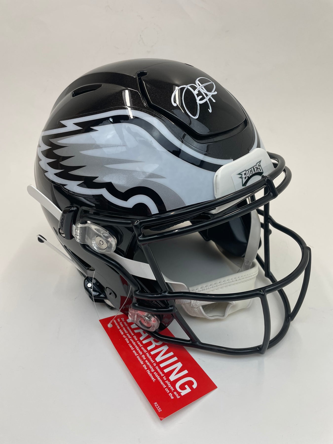 Jalen Hurts Autographed Philadelphia Eagles Mini Helmet - JSA