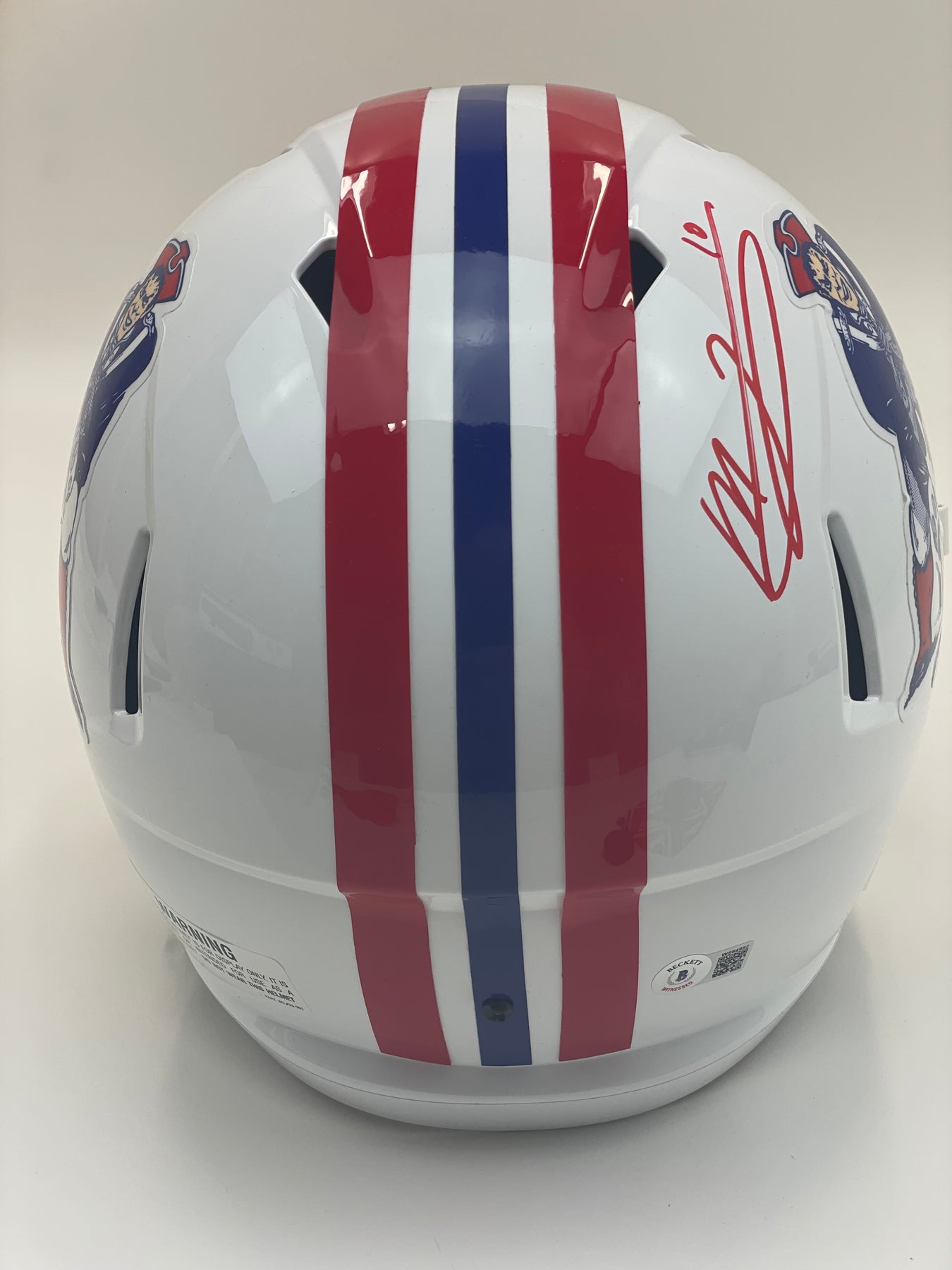 New England Patriots Replica Throwback Helmet 90-92